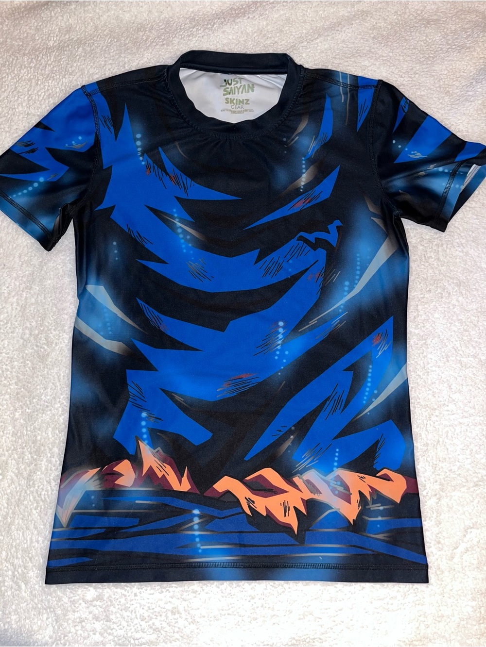 Just Saiyan DBZ compression shirt: Goku
